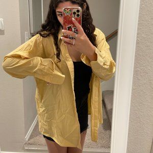 Yellow Button Down!!